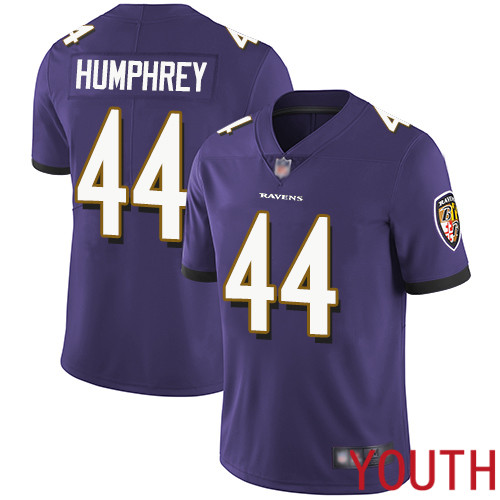 Baltimore Ravens Limited Purple Youth Marlon Humphrey Home Jersey NFL Football #44 Vapor Untouchable